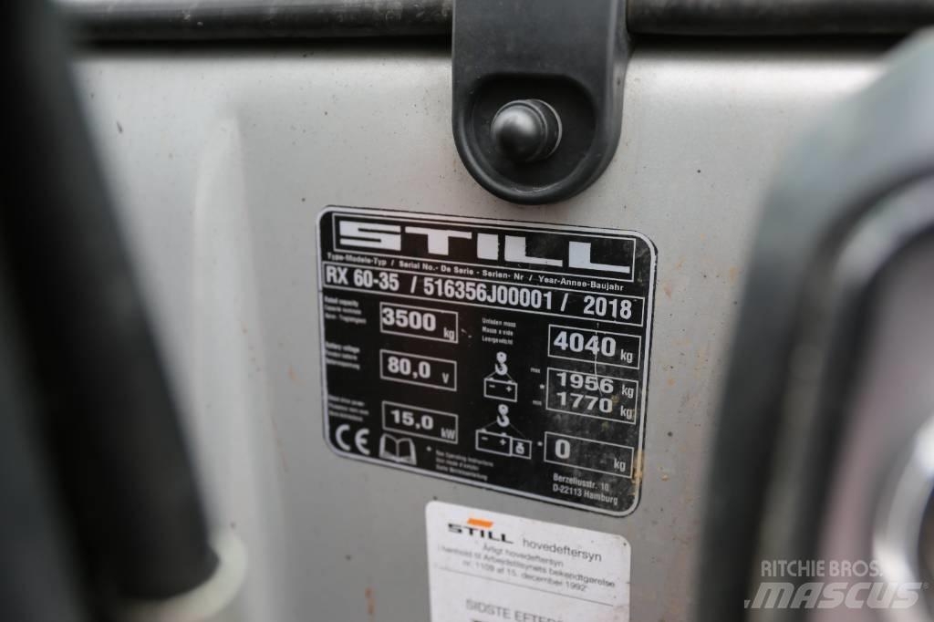 Still RX60-35 Elektrische heftrucks
