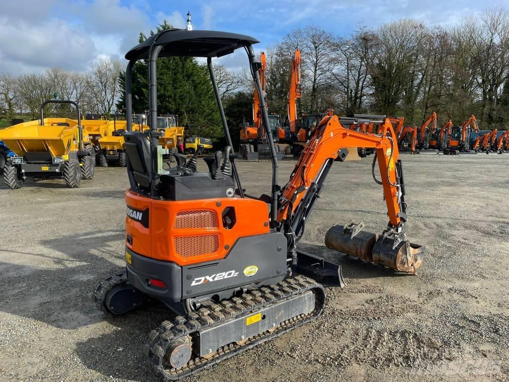 Doosan DX20z Minigraafmachines < 7t