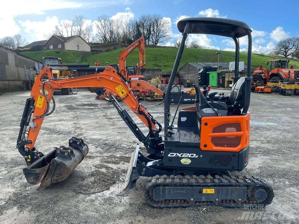 Doosan DX20z Minigraafmachines < 7t