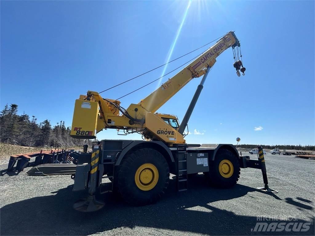 Grove RT880E Ruwterrein kranen