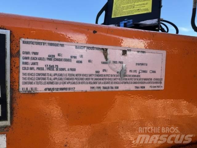 Bandit 255XP Shredders