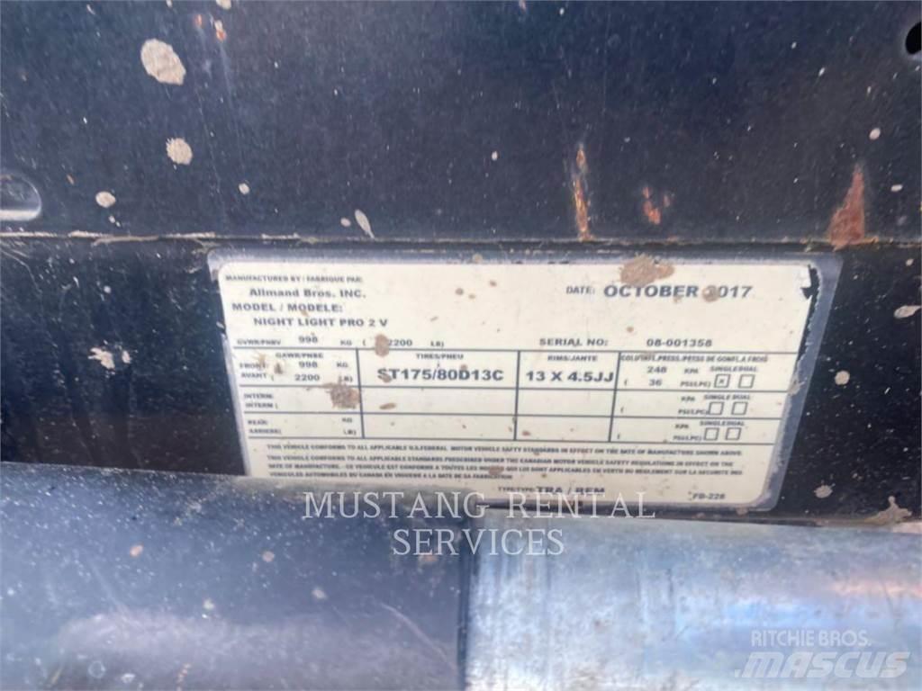 Allmand NLPR0II Mobiele lichtmasten