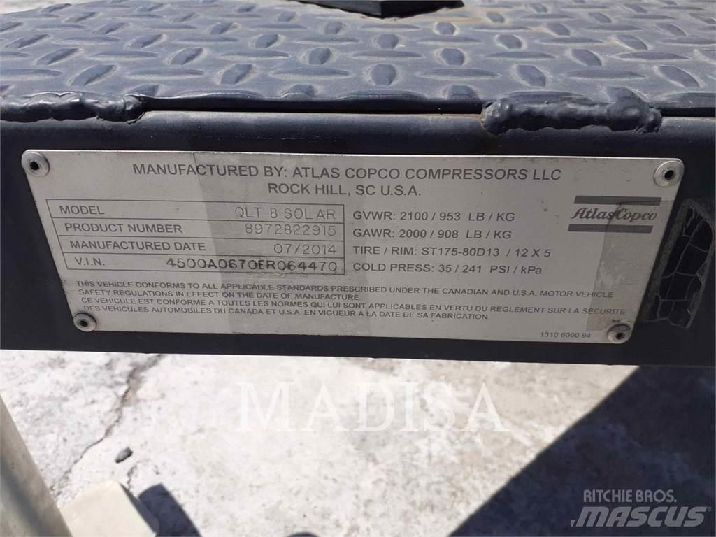 Atlas Copco QLTS8 Mobiele lichtmasten