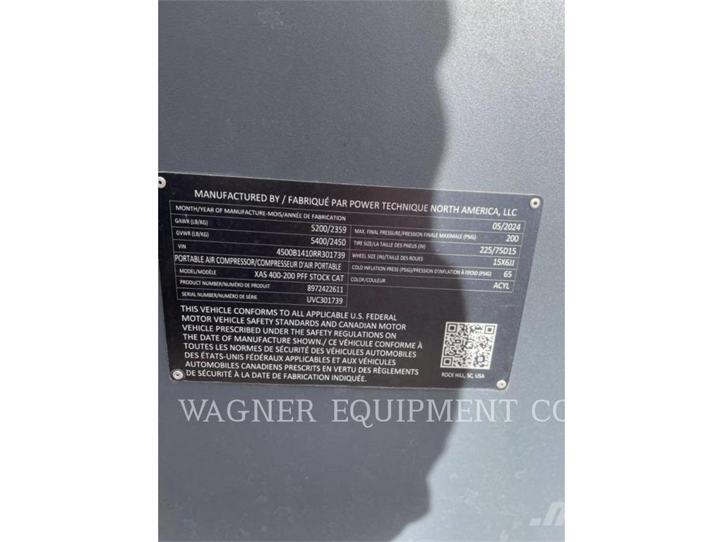 Atlas Copco XAS400 Persluchtdrogers