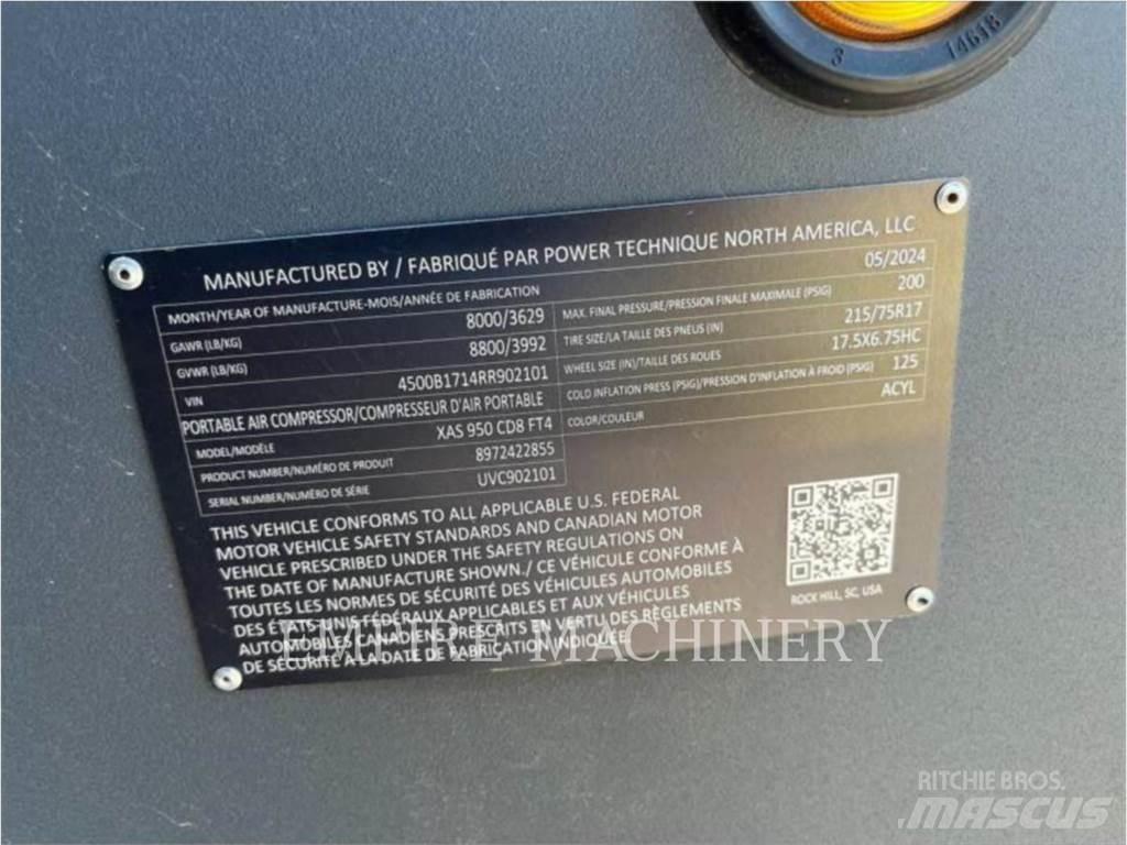 Atlas Copco XAS950CD Compressors