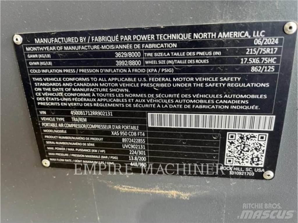 Atlas Copco XAS950CD Compressors