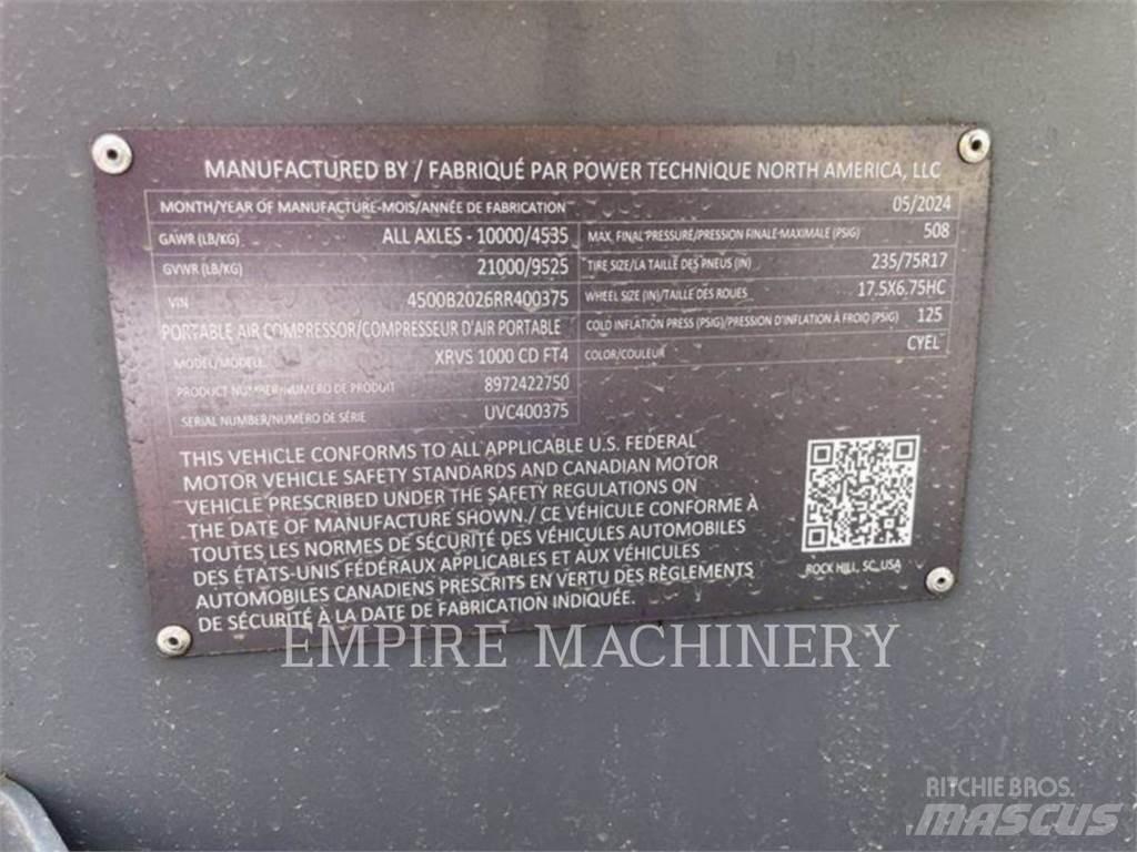 Atlas Copco XRVS1000CD Compressors