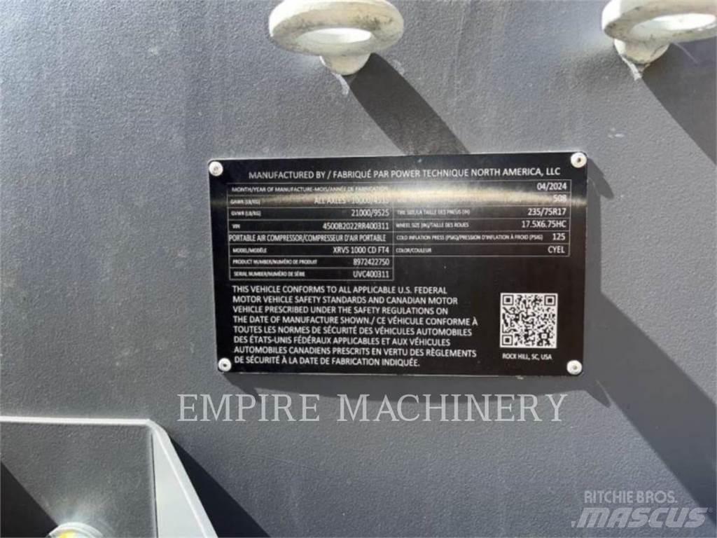Atlas Copco XRVS1000CD Compressors