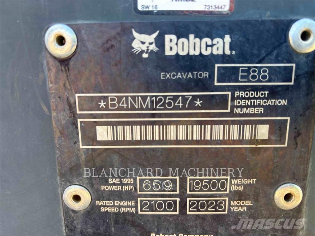 Bobcat E88 Rupsgraafmachines
