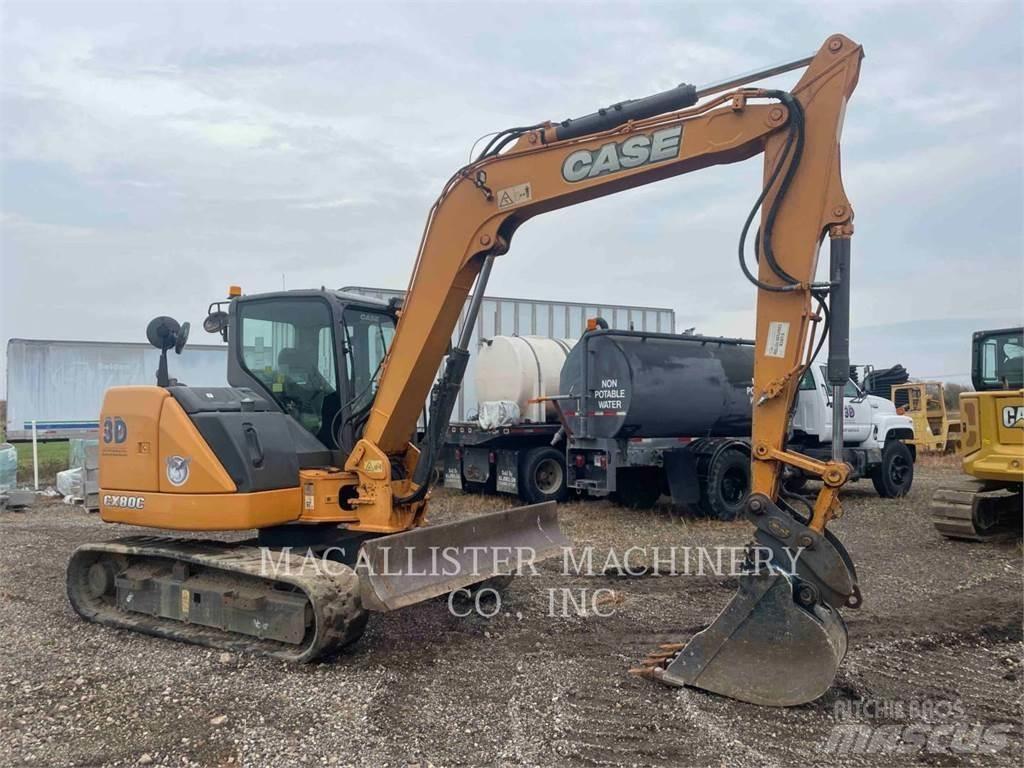 CASE CX80C Rupsgraafmachines