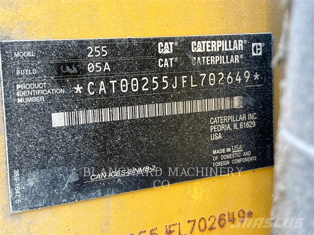 CAT 255 Rupsladers