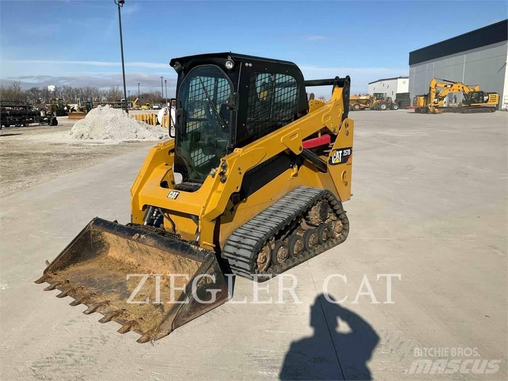 CAT 257D Rupsladers