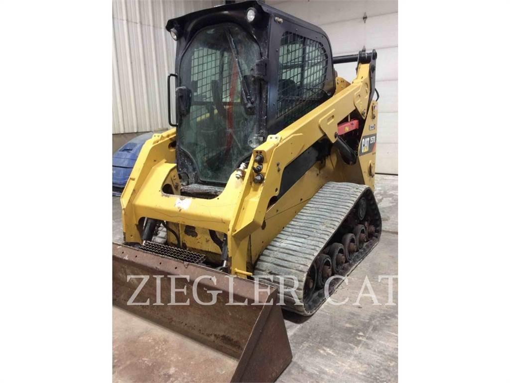 CAT 257D Rupsladers