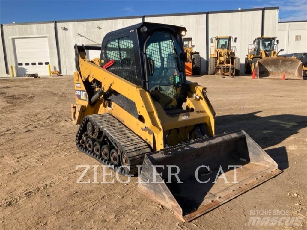 CAT 257D Rupsladers
