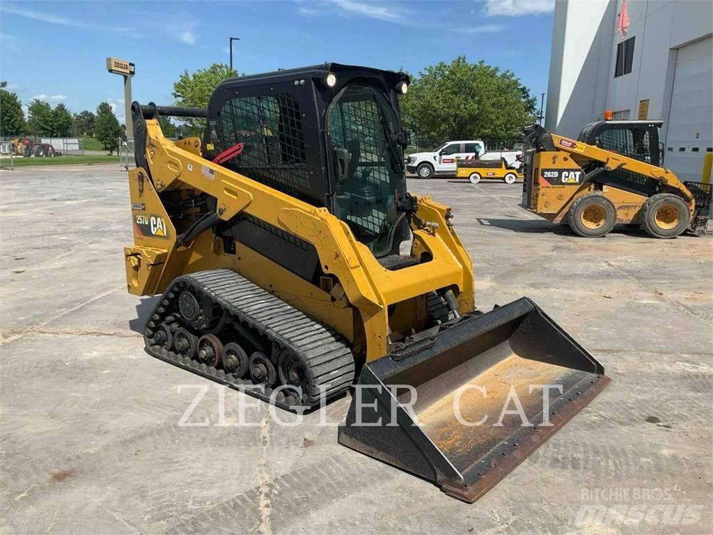CAT 257D Rupsladers