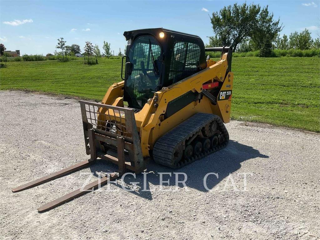 CAT 257D Rupsladers