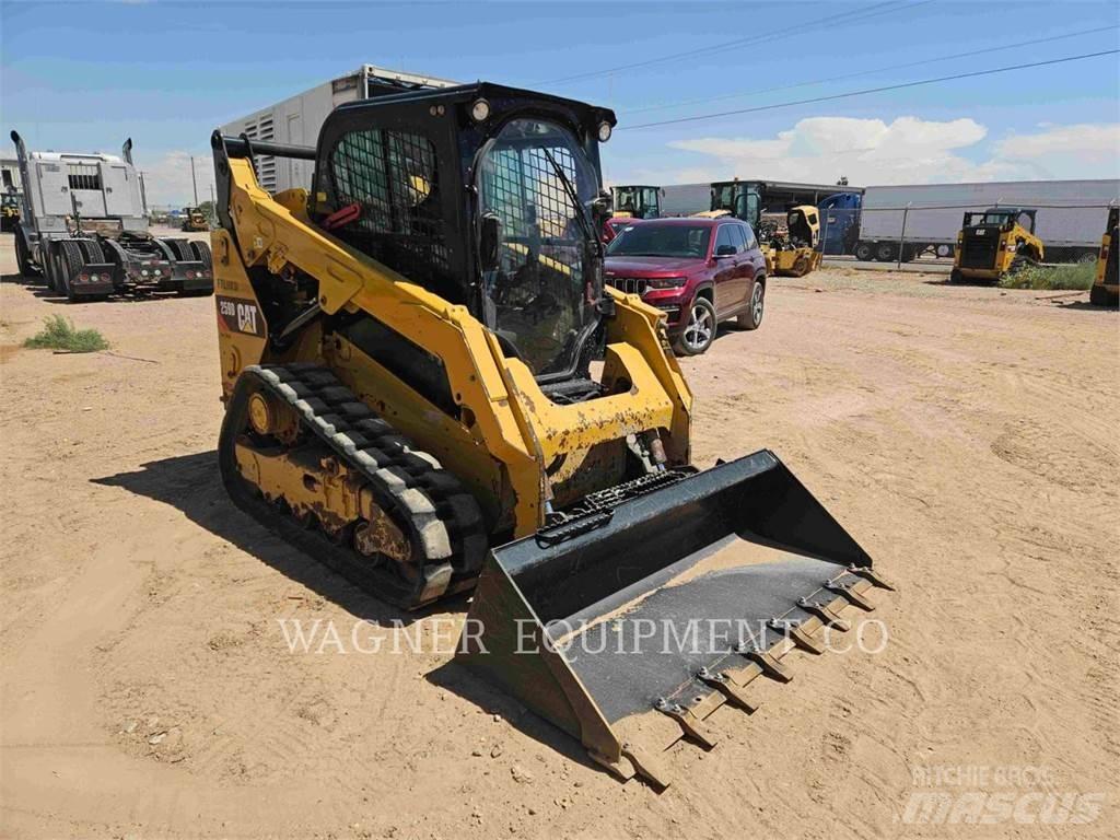 CAT 259D Rupsladers