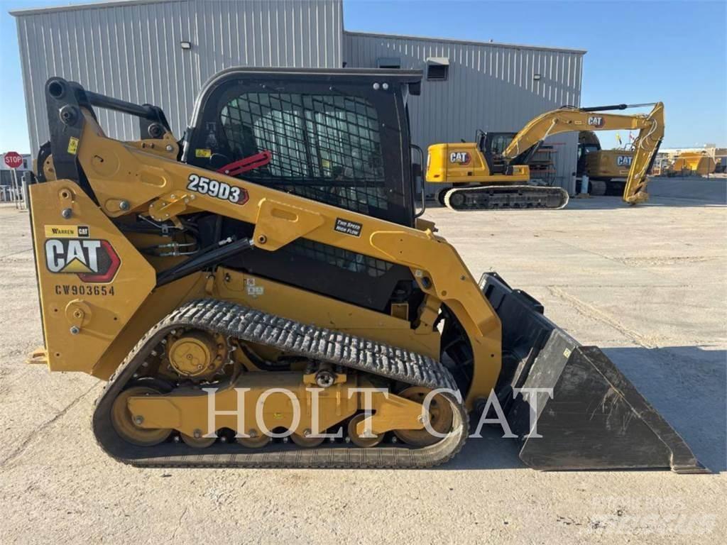 CAT 259D Rupsladers