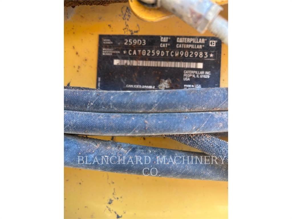 CAT 259D Rupsladers