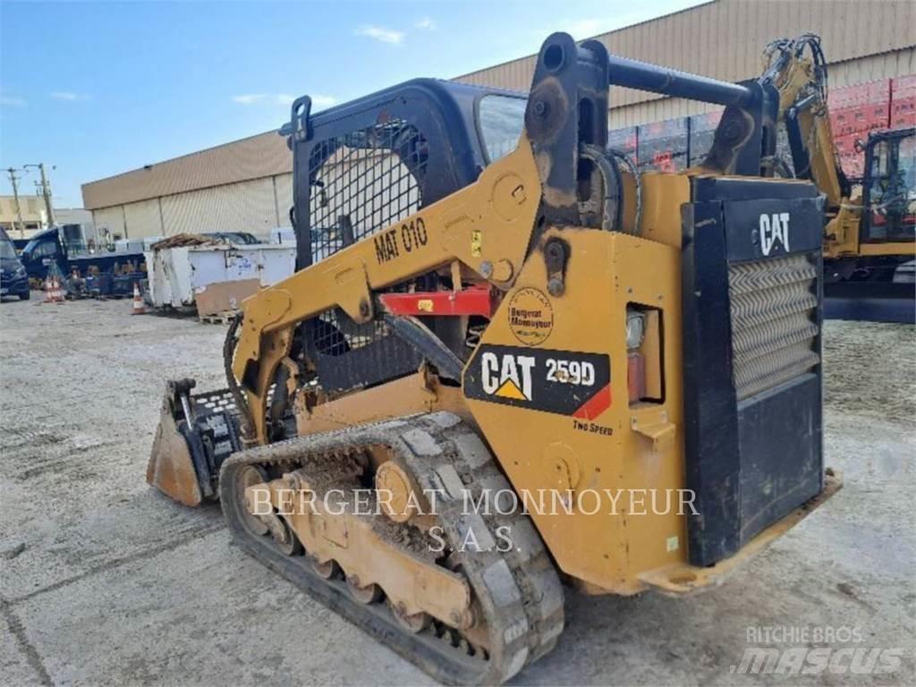 CAT 259D Rupsladers