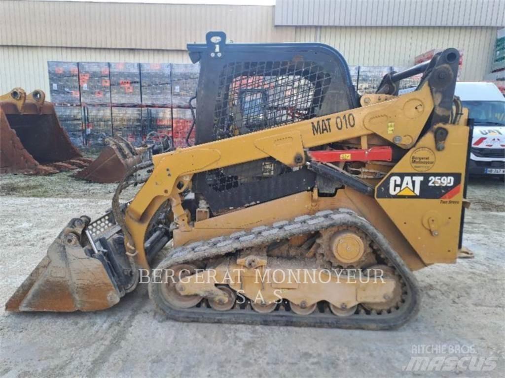 CAT 259D Rupsladers