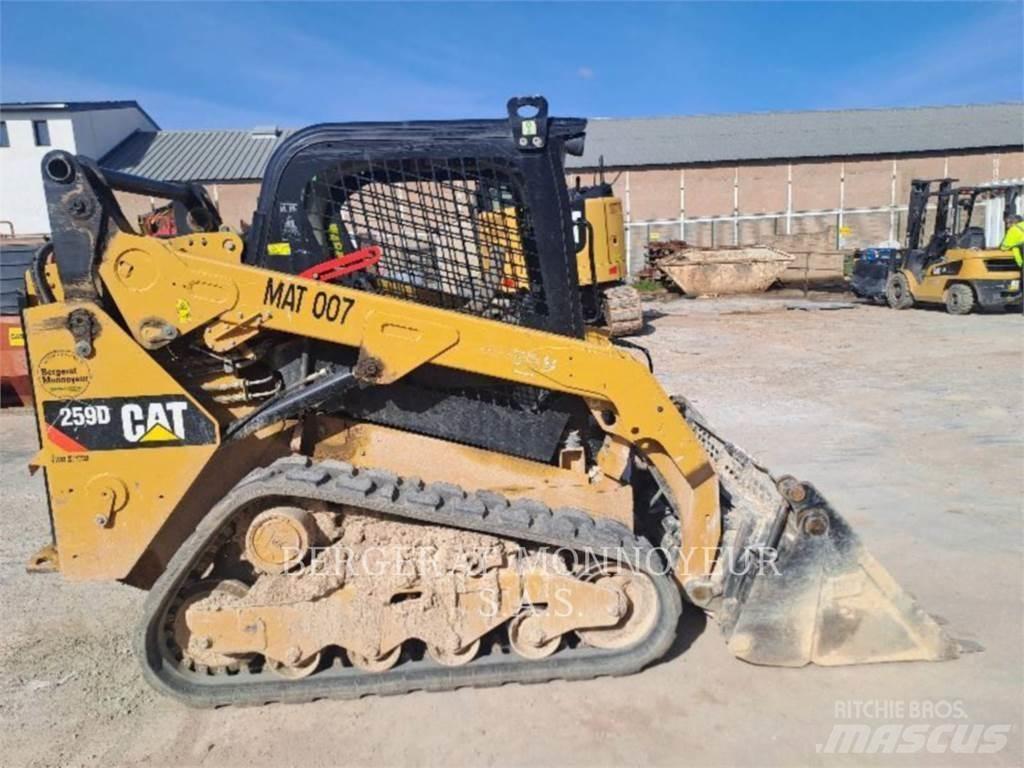 CAT 259D Rupsladers