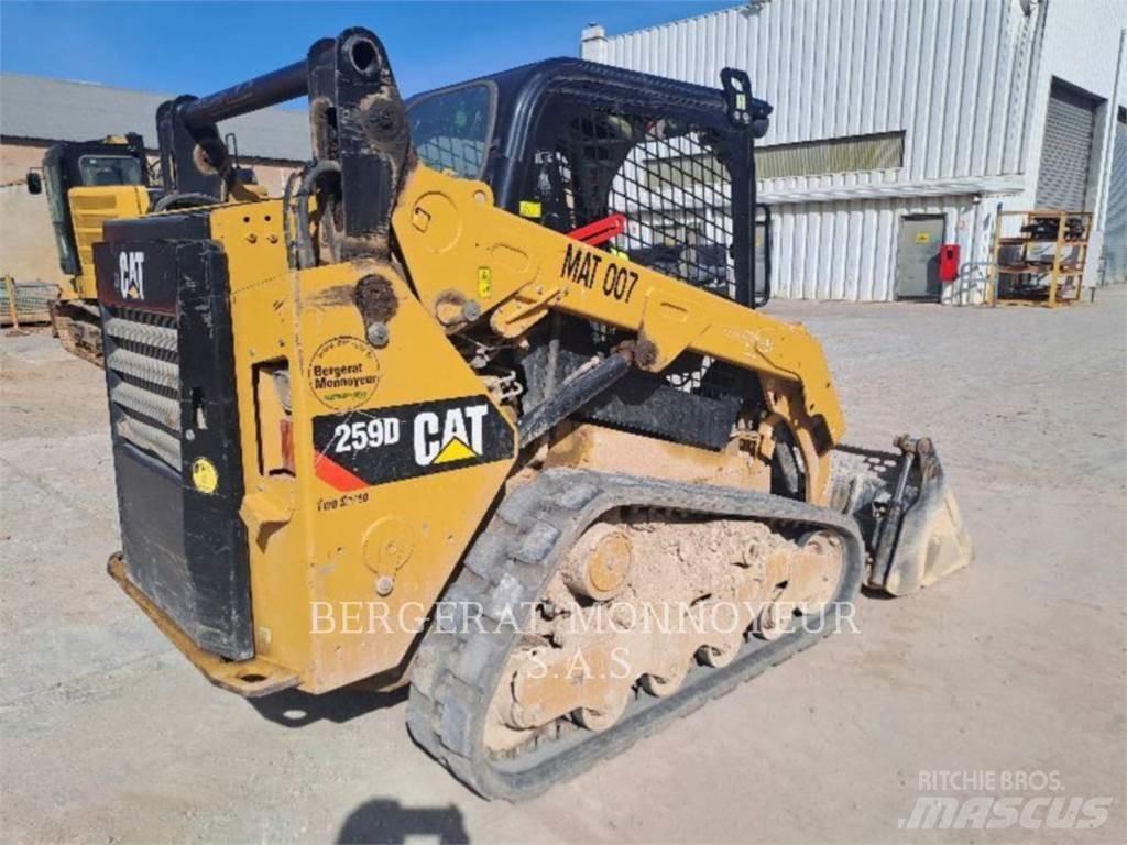 CAT 259D Rupsladers