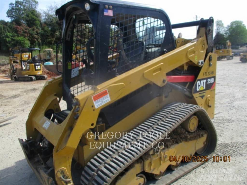 CAT 259D Rupsladers