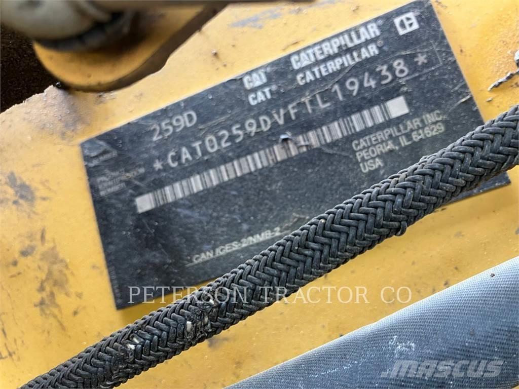 CAT 259D Rupsladers