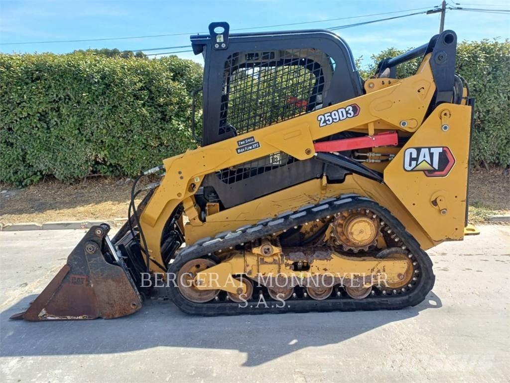 CAT 259D Rupsladers