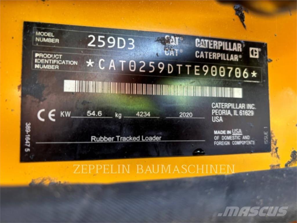 CAT 259D Schrankladers