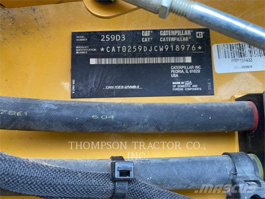 CAT 259D3 Rupsladers