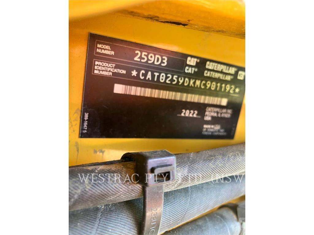 CAT 259D3 Rupsladers