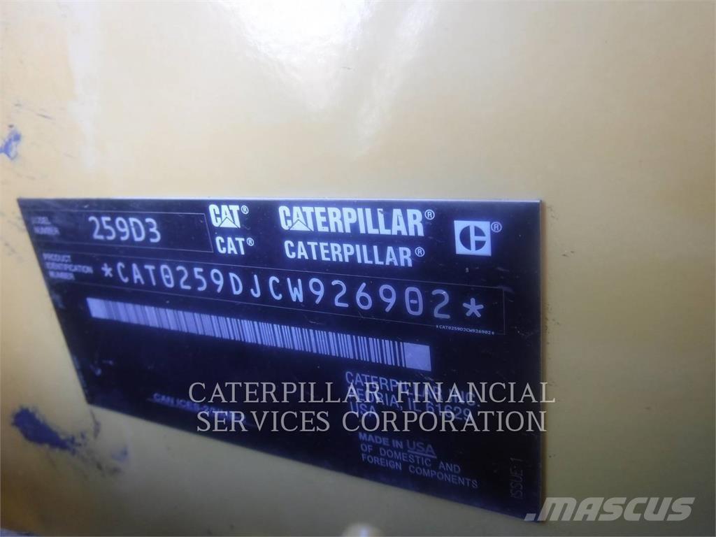 CAT 259D3 Rupsladers