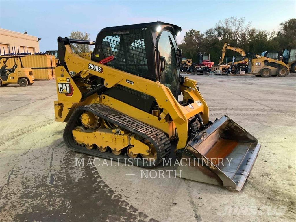 CAT 259D3 AQB Schrankladers