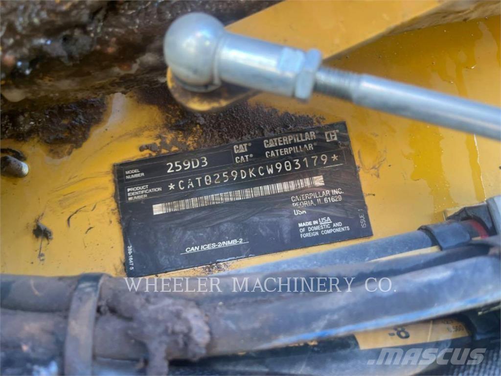 CAT 259D3 C3H2 Rupsladers