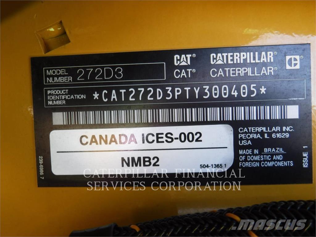 CAT 272D3HF Schrankladers