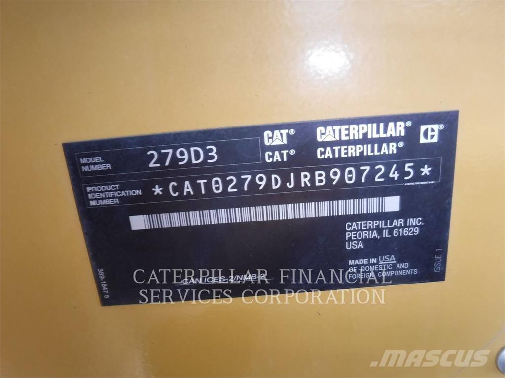 CAT 279D3 Rupsladers