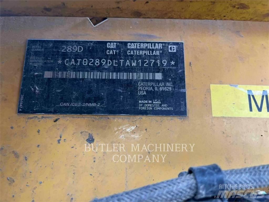CAT 289D Rupsladers