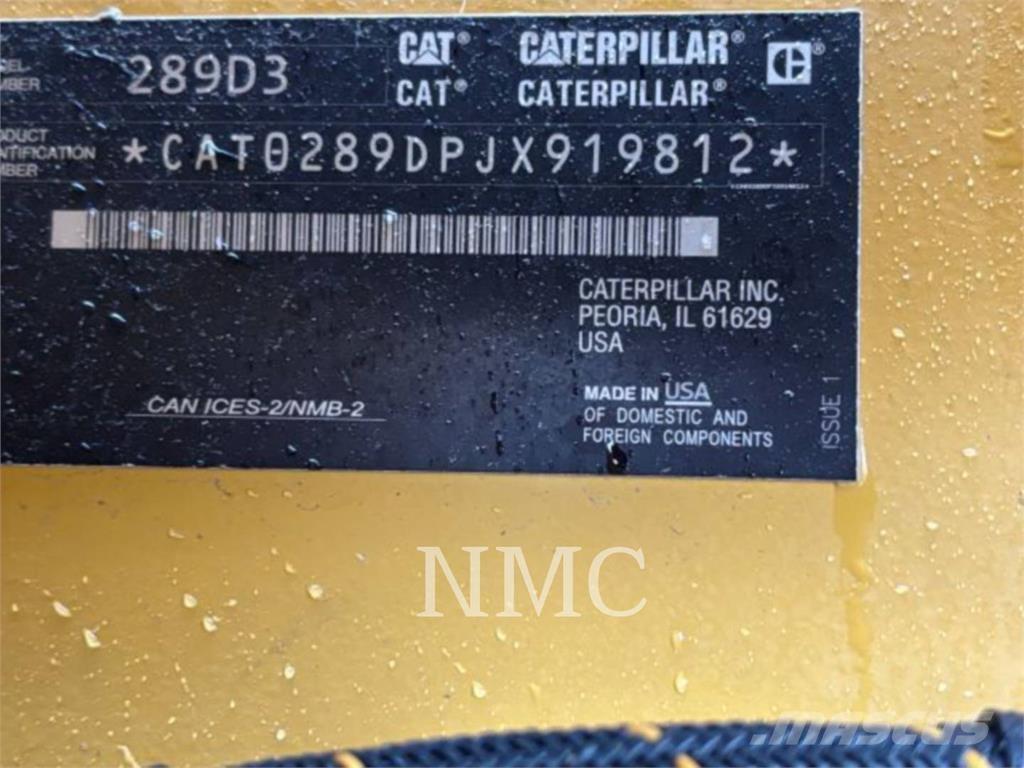 CAT 289D3 Rupsladers