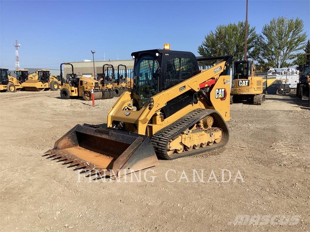 CAT 289D3 XPS Rupsladers