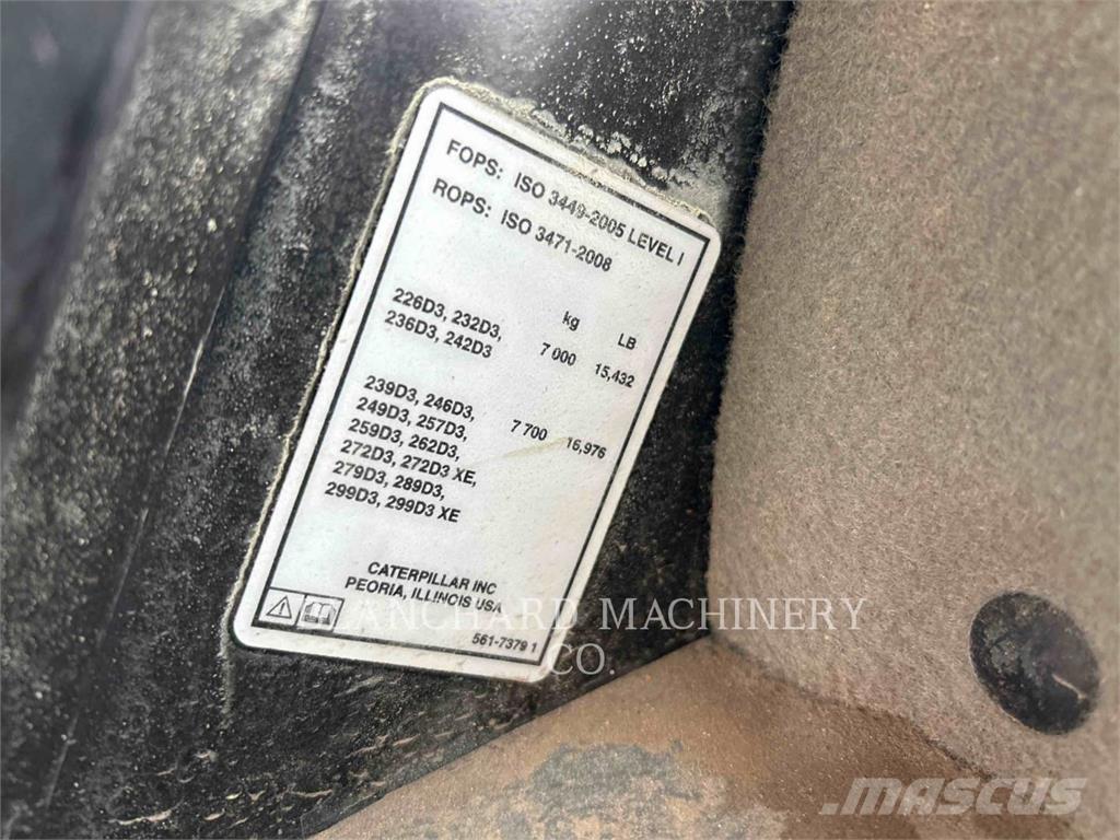 CAT 299D3 Rupsladers