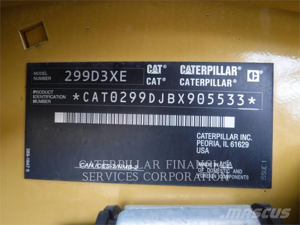 CAT 299D3XE Rupsladers