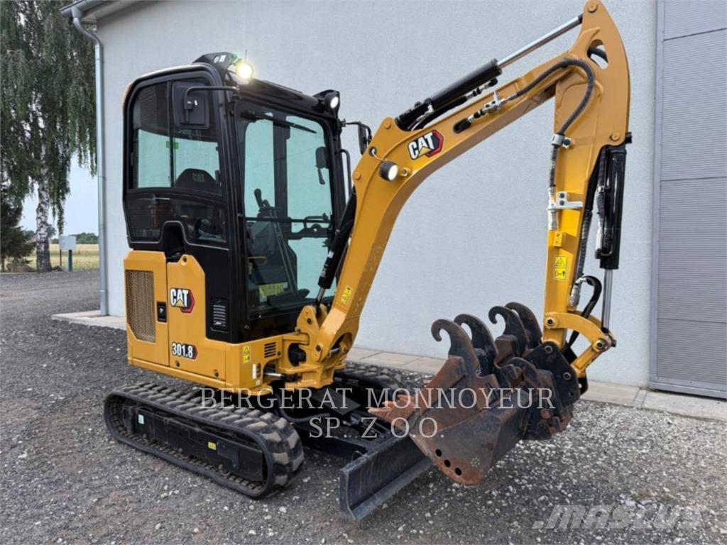 CAT 301.8 Rupsgraafmachines