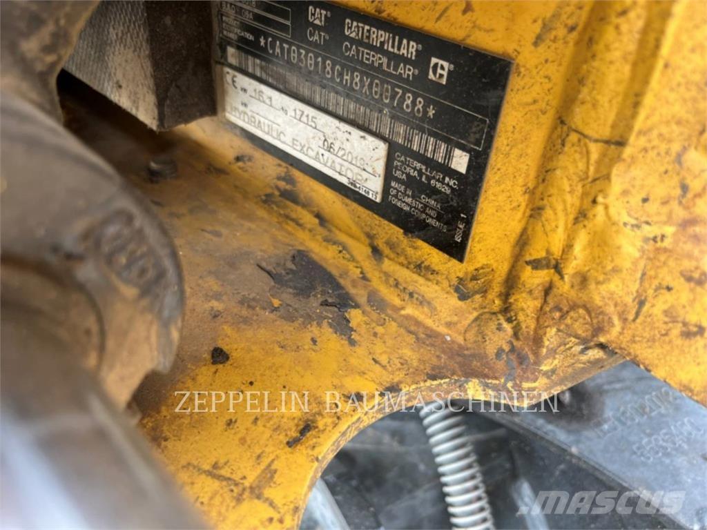 CAT 301.8-05A Rupsgraafmachines