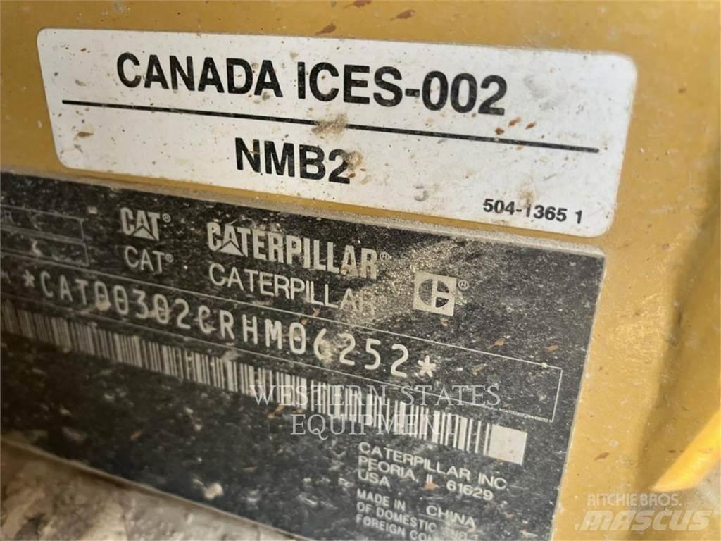 CAT 302 Rupsgraafmachines