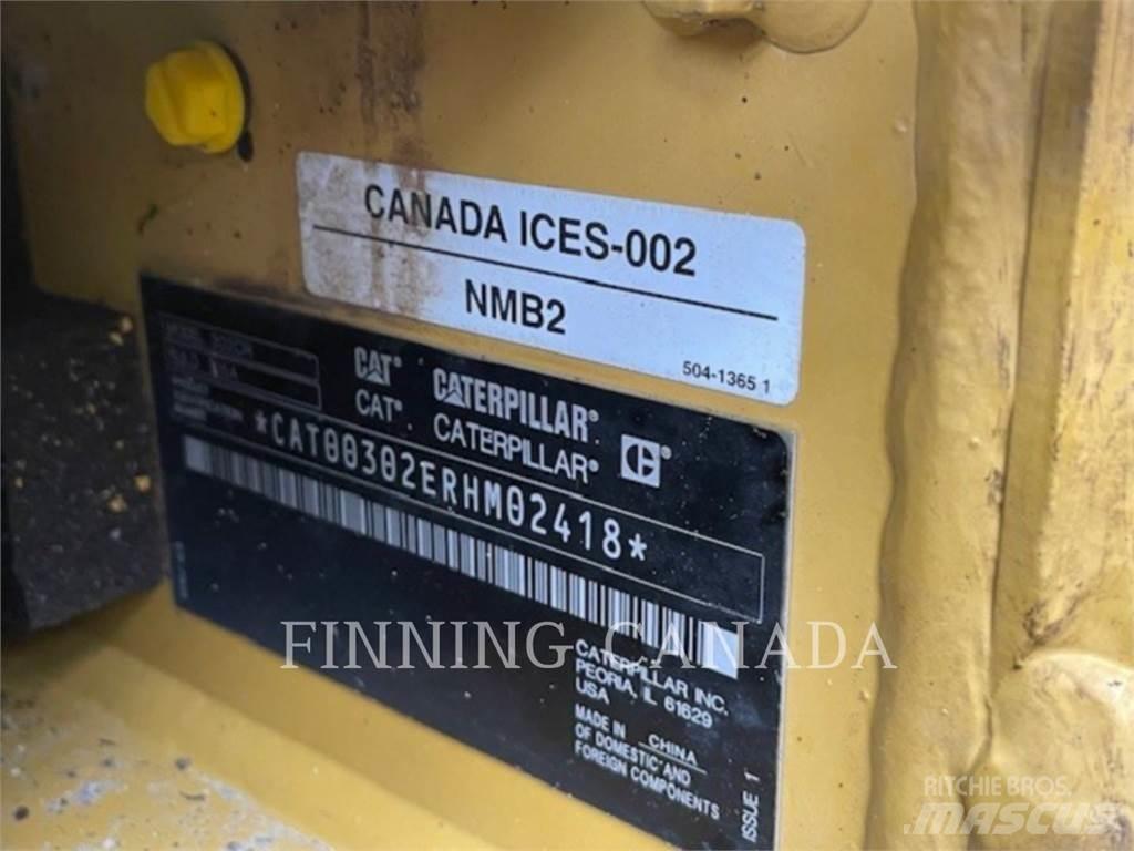 CAT 302-05 Rupsgraafmachines
