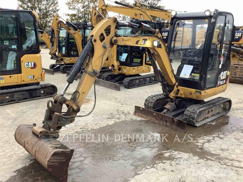 CAT 302.2D Rupsgraafmachines
