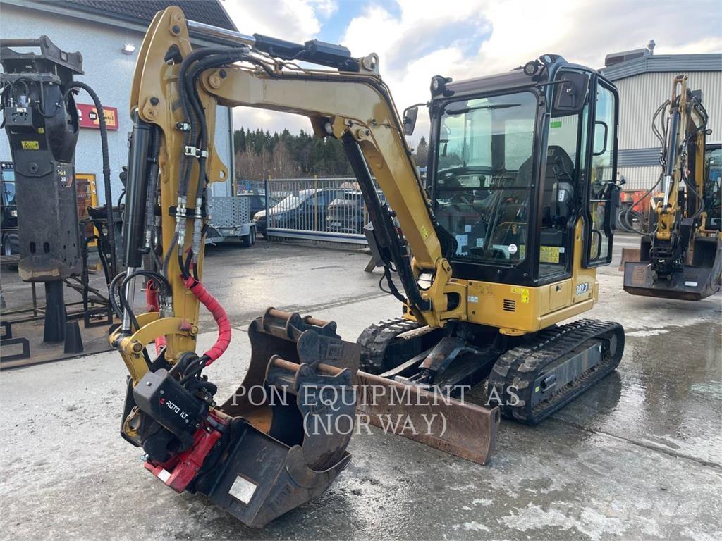 CAT 302.707CR Rupsgraafmachines