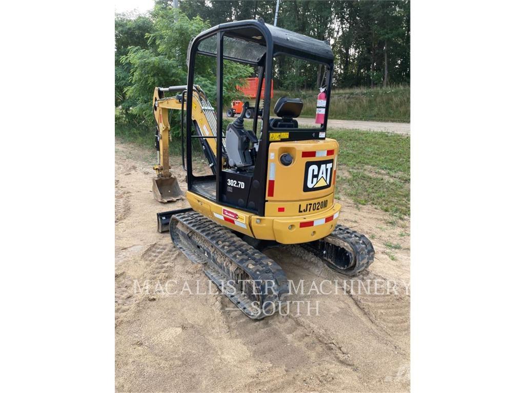 CAT 302.7DCR Rupsgraafmachines